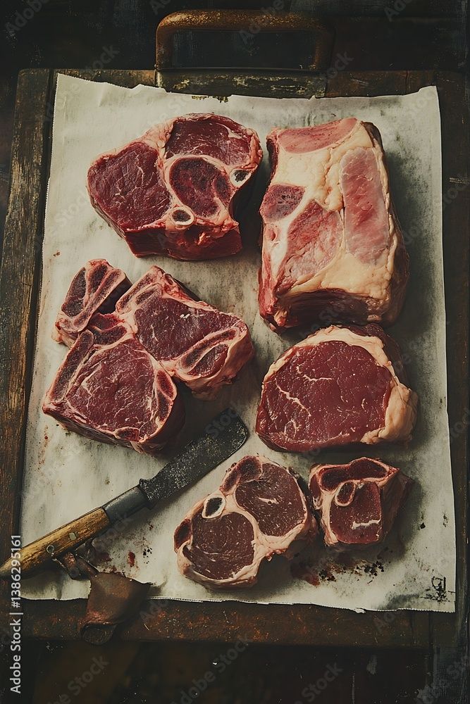 Steak kesimleri ve etiketleme